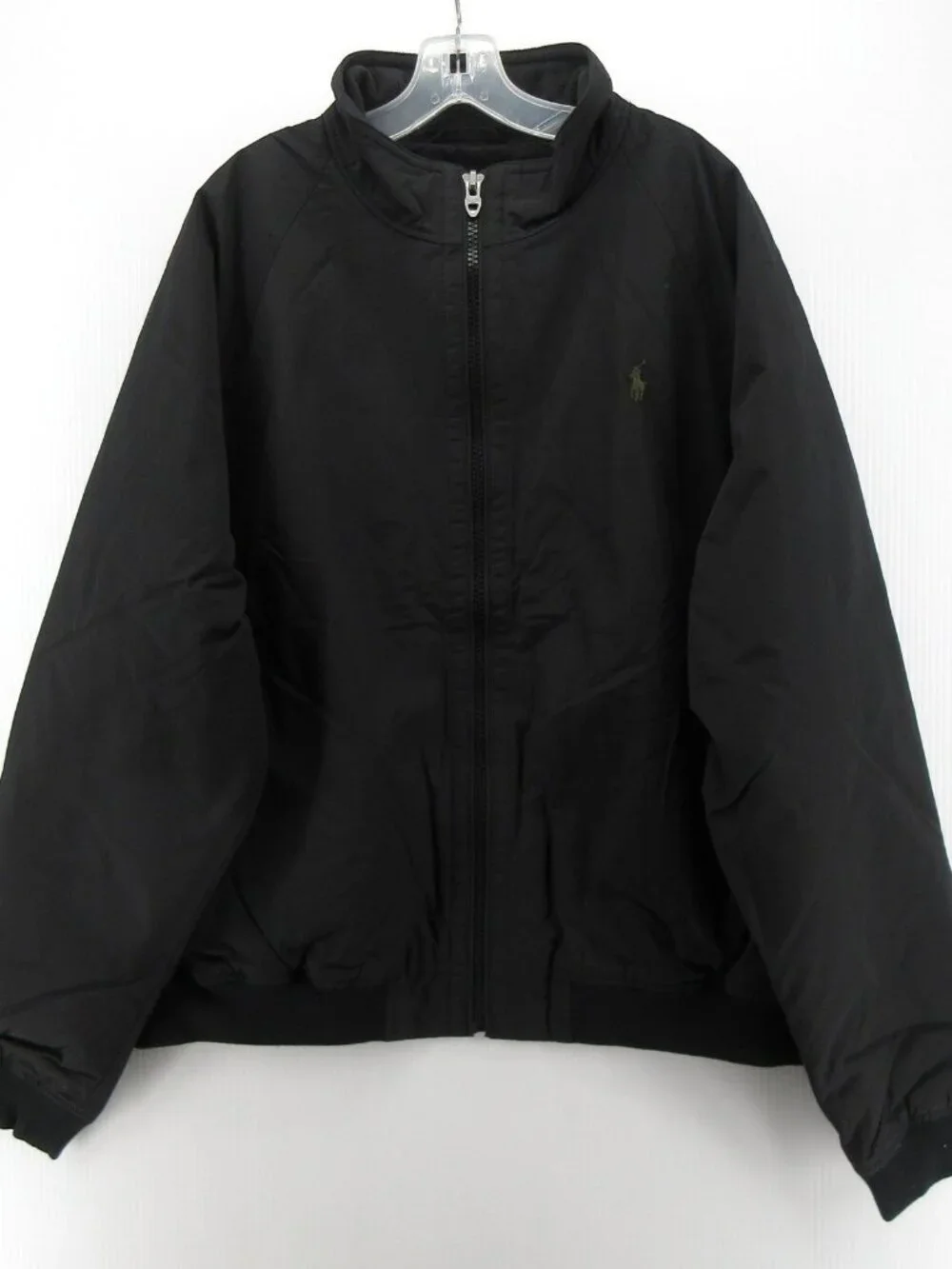 Polo Ralph Lauren Jacket 2XB Big Bomber Coat Fleece Lined Full Zip